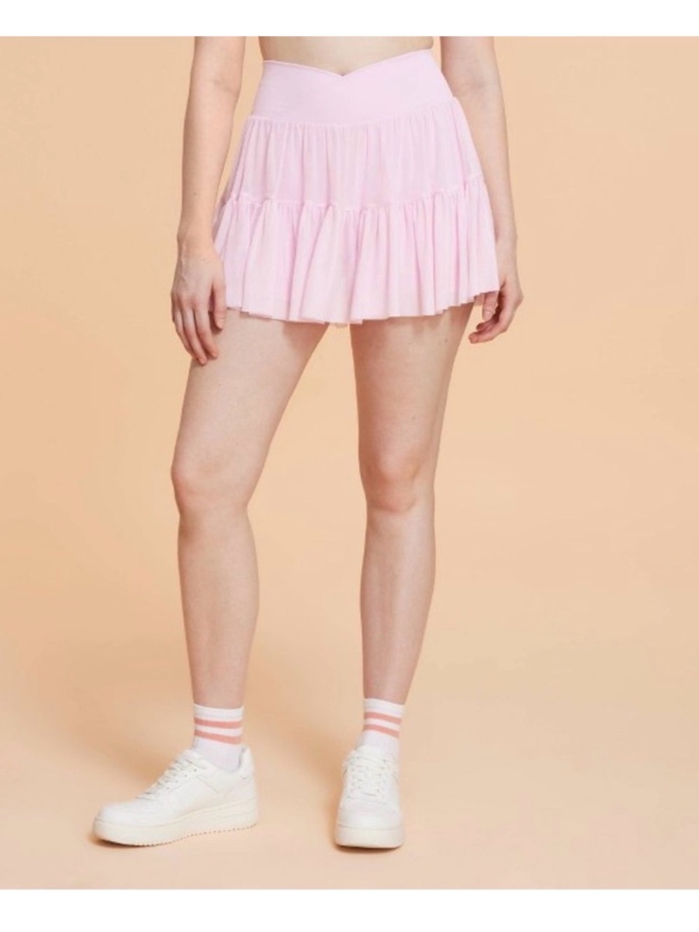 Blogilates Women’s Ballerina Skort Light Pink NWT